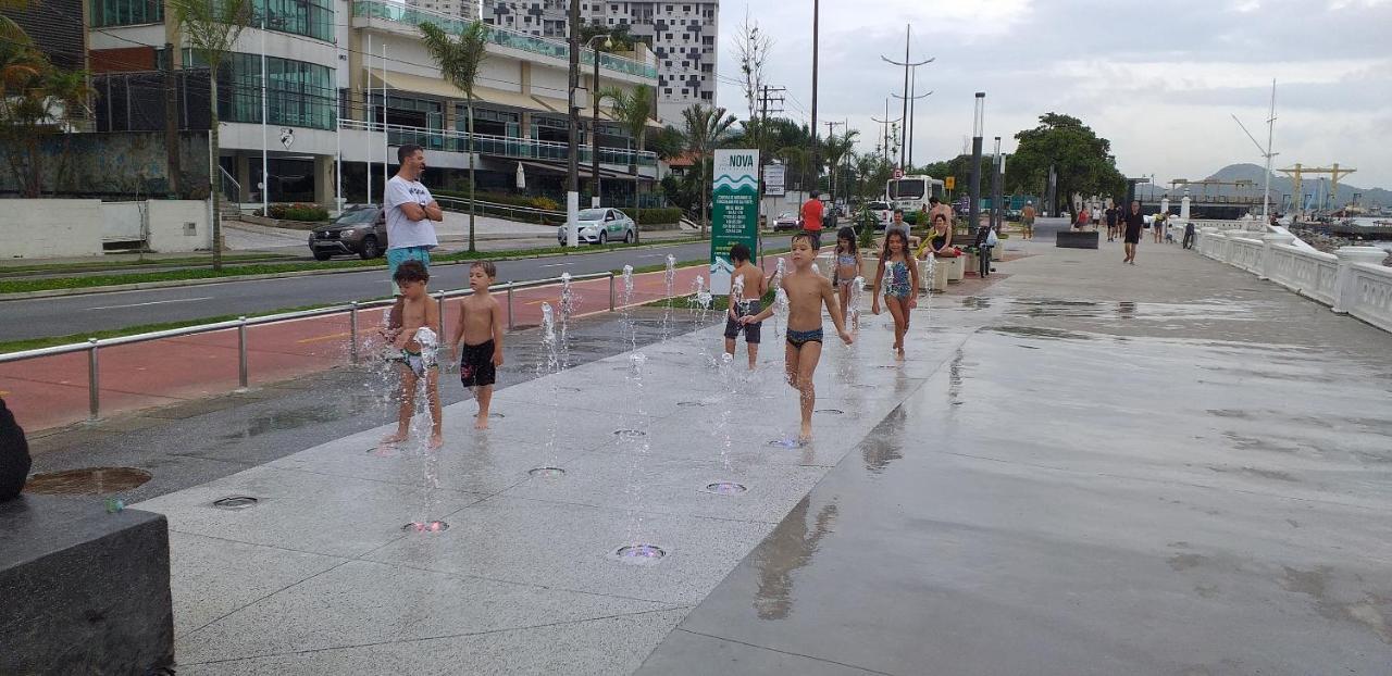 Maravilhoso Apartamento Ao Lado Do Aquario Santos  Bagian luar foto